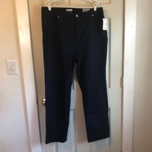 NWT women’s plus, satin stretch, tall jeans